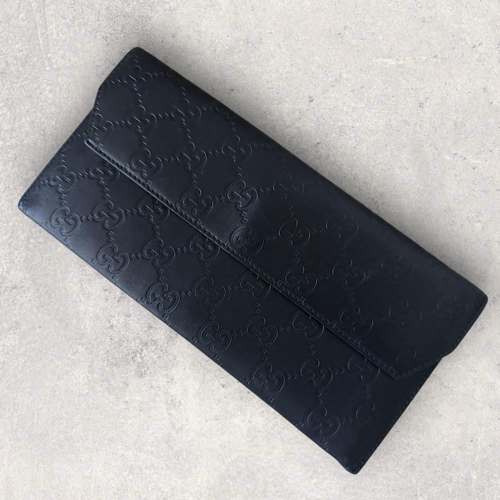 Gucci Monogram Envelope Wallet - image 1